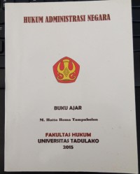 Hukum Administrasi Negara